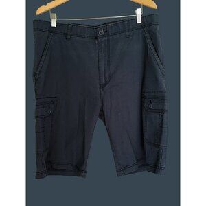 WEAR FIRST-MENS BLUE HIKING CARGO SHORTS LIGHT WEIGHT QUICK DRY 97%COTTON SIZE38